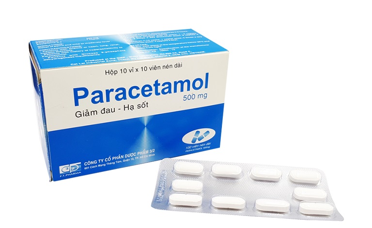 Trong một số trường hợp, bệnh nhân có thể được dùng paracetamol
