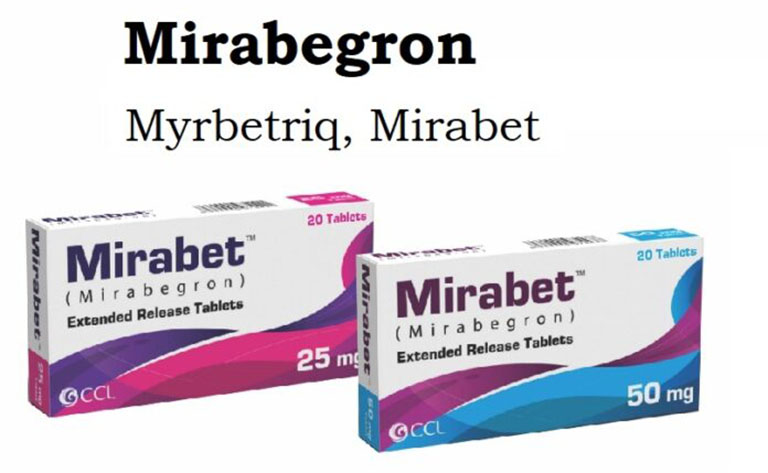 Mirabegron dùng theo đường uống, giúp hạn chế sự rò rỉ của nước tiểu