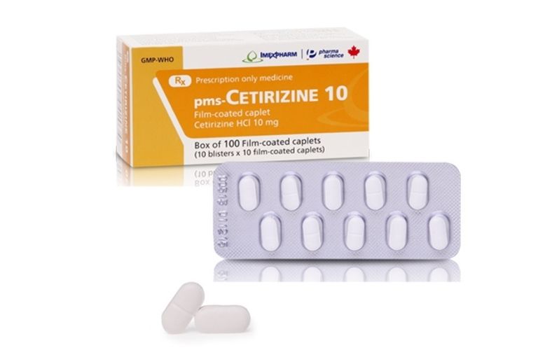 Thuốc trị ngứa da mặt Cetirizine