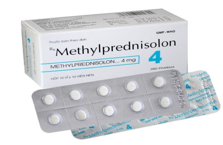 Methylprednisolone 40mg trị ngứa mặt