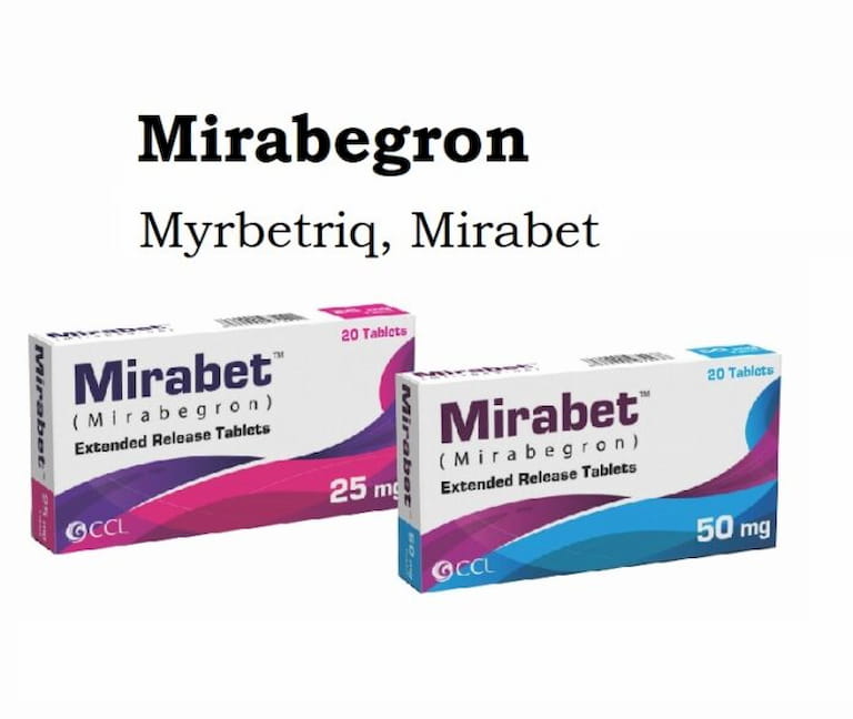 Mirabegron trị tiểu rắt hiệu quả