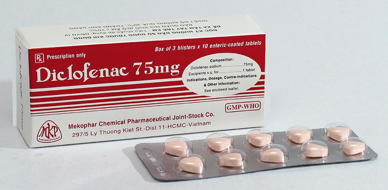 Chấn thương niệu đạo và tiểu ra máu uống thuốc gì? Diclofenac