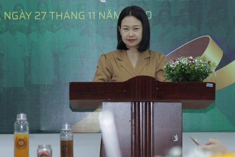Bà Đinh Kim Thoa chia sẻ về việc thành lập Trung tâm dinh dưỡng y khoa Quân dân 102