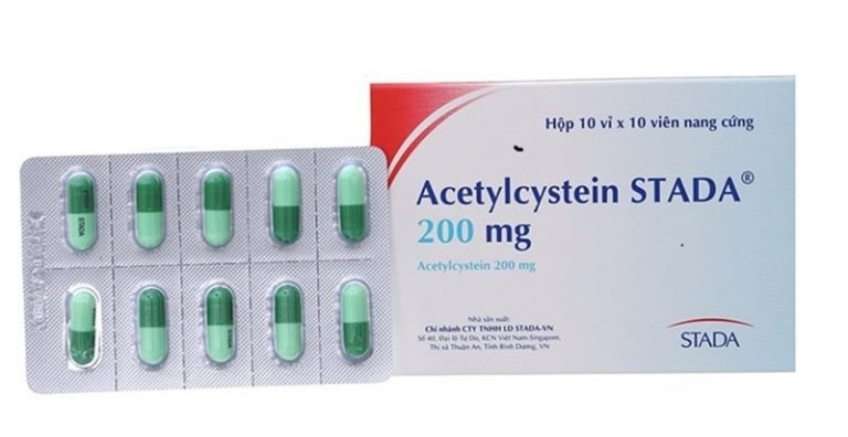 Khuyến cáo không nên dùng thuốc Acetylcystein cho trẻ em dưới 2 tuổi