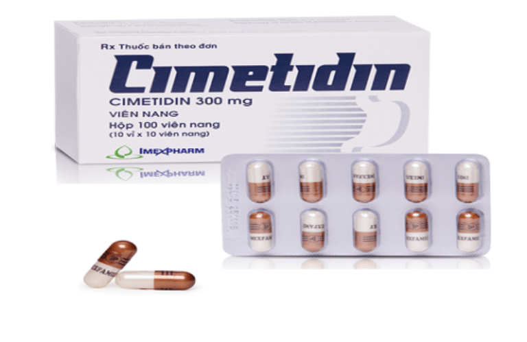 Đơn thuốc điều trị viêm họng hạt bằng thuốc Cimetidin chỉ dùng theo chỉ định của bác sĩ