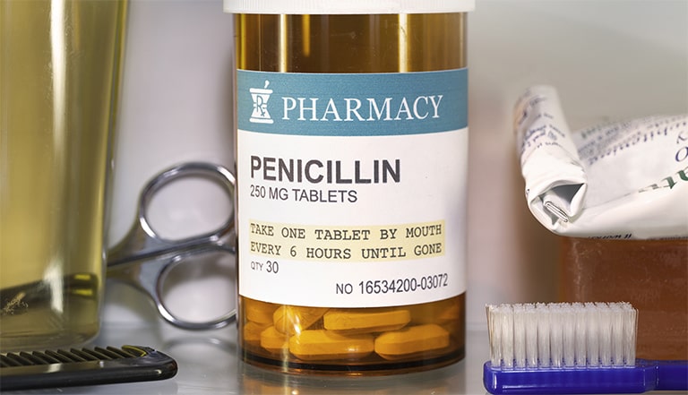 Đơn thuốc điều trị viêm họng hạt bằng thuốc Penicillin được đánh giá dễ gây tác dụng phụ nhất