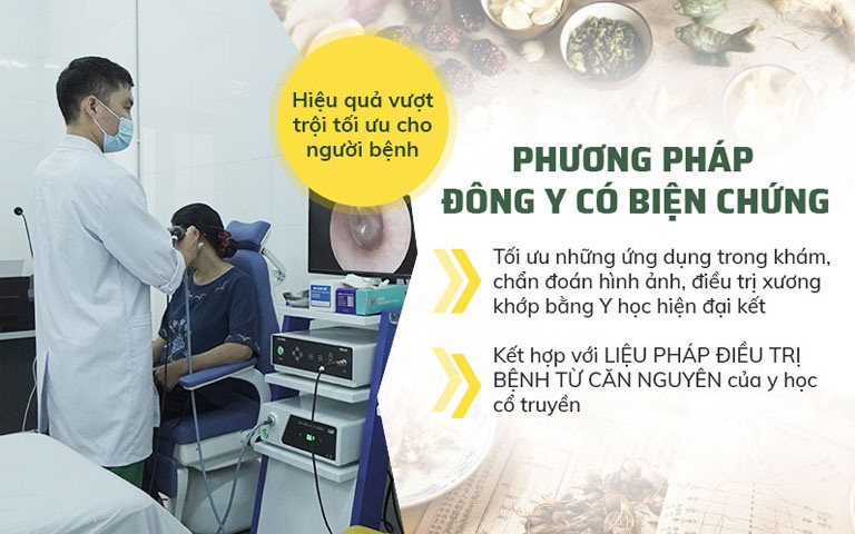 Bệnh viện Tai mũi họng Quân dân 102 kết hợp YHHĐ và YHCT trong thăm khám và điều trị bệnh lý tai mũi họng