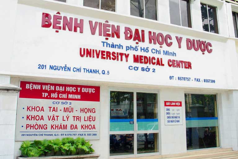 Khoa Nam học bệnh viện Đại học Y dược Thành phố Hồ Chí Minh là địa chỉ đáng để tham khảo.