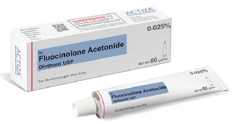 Kem bôi Fluocinolone acetonide ointment giúp cải thiện các triệu chứng sưng viêm, ngứa rát... 