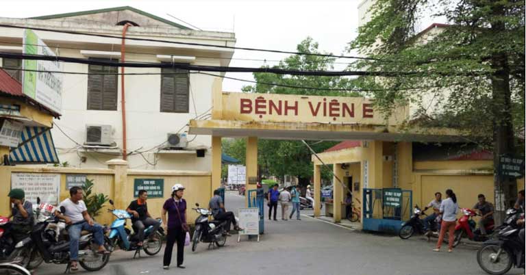 Bệnh viện E Hà Nội là nơi tiếp nhận nhiều bệnh nhân mắc viêm đường tiết niệu