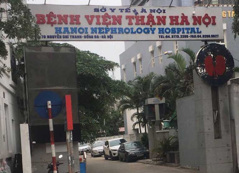 Bệnh viện Thận Hà Nội là nơi tiếp nhận các ca bệnh khó