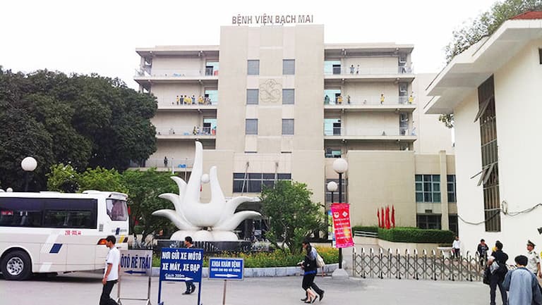 Bệnh viện Bạch Mai là địa chỉ thăm khám uy tín, chất lượng