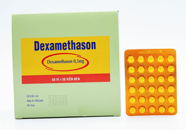 Dexamethason là một trong những loại thuốc trị viêm da tiết bã nhờn ở mặt tốt
