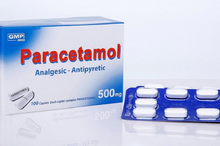 Paracetamol là thuốc giảm đau, hạ sốt phổ biến được bác sĩ kê cho bệnh nhân viêm amidan mãn tính
