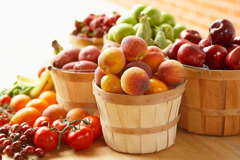 Hoa quả tươi bổ sung vitamin và khoáng chất giúp tăng cường sức đề kháng của cơ thể