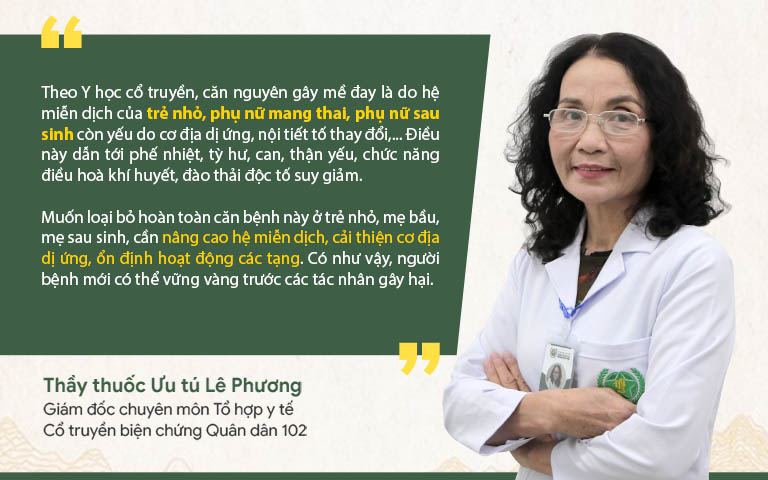 Bác sĩ Lê Phương nói về cơ chế điều trị mề đay hiệu quả, tận gốc