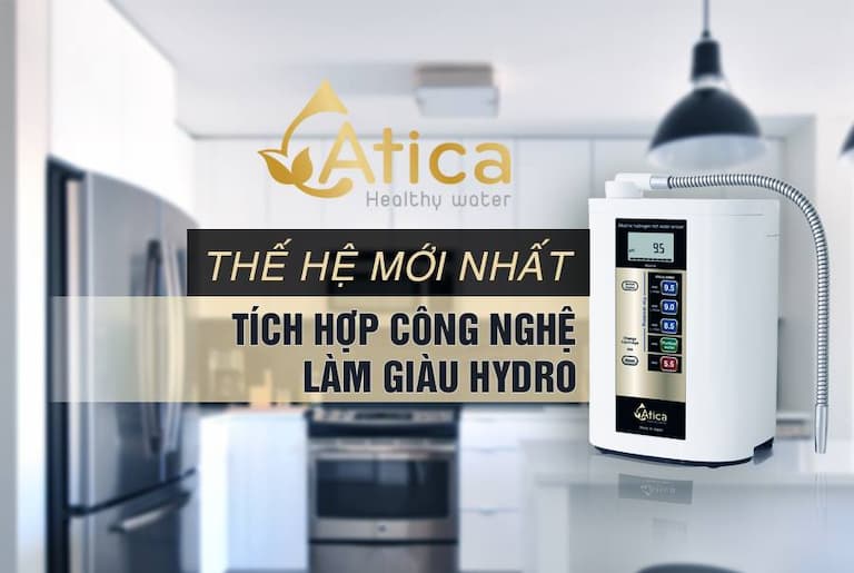 Dòng sản phẩm bình lọc nước của Atica có chất lượng được đảm bảo