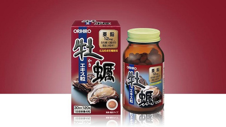 Orihiro có thành phần chính là tinh chất hàu