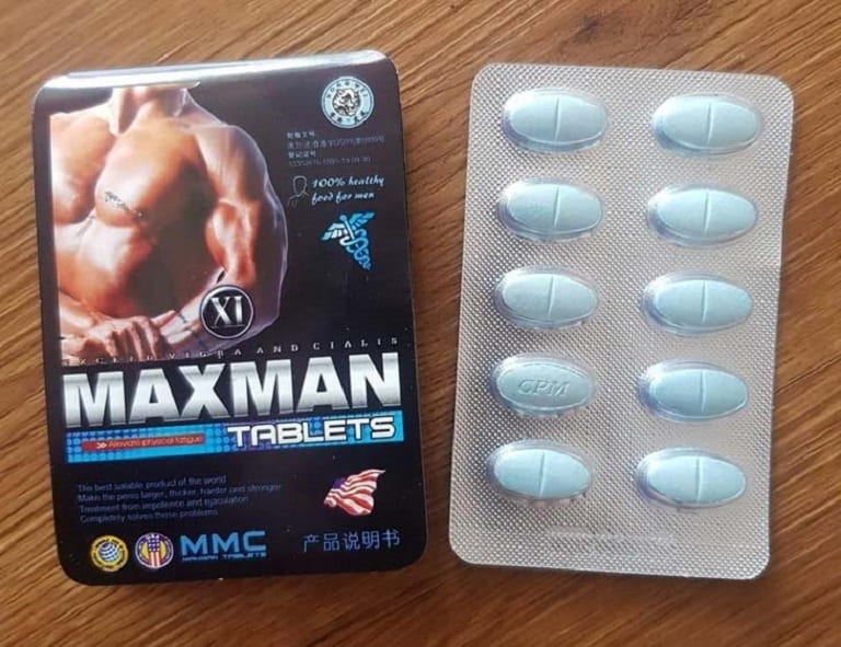 Viên uống Maxman 3800mg tăng cường sinh lý nam