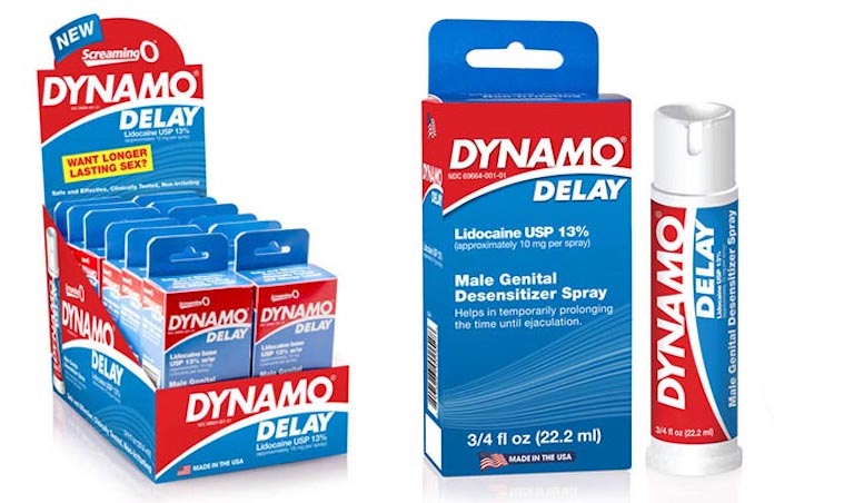 Sản phẩm thuốc chống xuất tinh sớm Dynamo Delay được điều chế dạng xịt