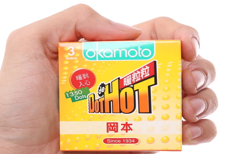 Okamoto Dot de Hot tăng cảm giác hưng phấn cho nam giới