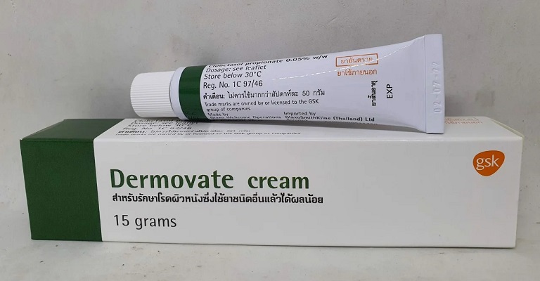 Thuốc chữa á sừng Dermovate Cream 15gr