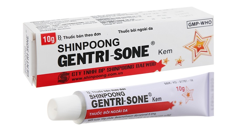 Loại bỏ bệnh á sừng với thuốc Gentrisone