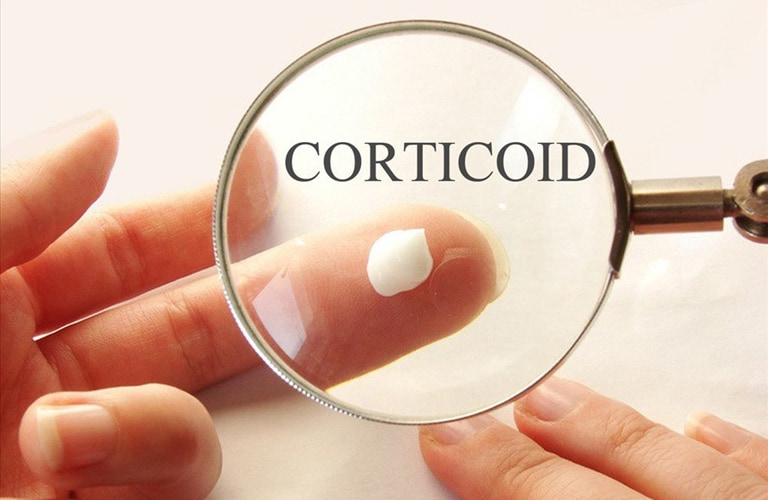 Nhóm thuốc Corticoid dạng bôi giúp chống viêm, kháng khuẩn 