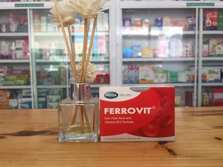 Thuốc bổ máu Ferrovit là một sản phẩm đến từ thương hiệu MEGA của Thái Lan