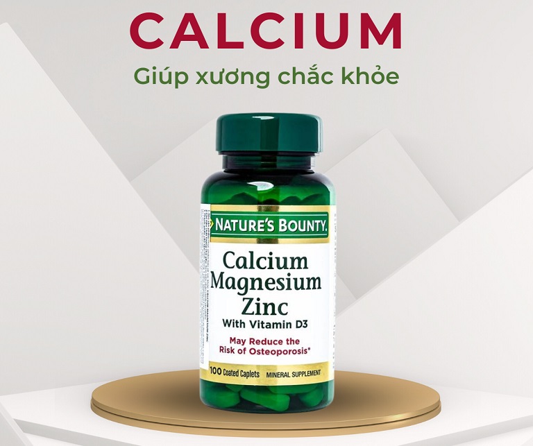 Calcium Magnesium Zinc cung cấp nguồn canxi dồi dào