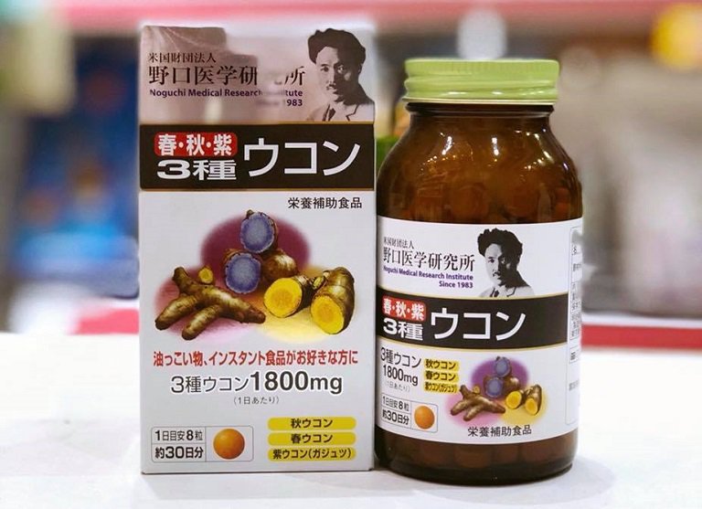 Viên nghệ Noguchi giải độc tố gan, giải rượu Nhật Bản