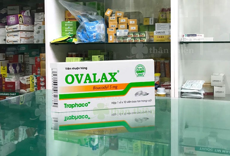 Ovalax là một sản phẩm thuốc nhuận tràng tác động tại chỗ của Traphaco