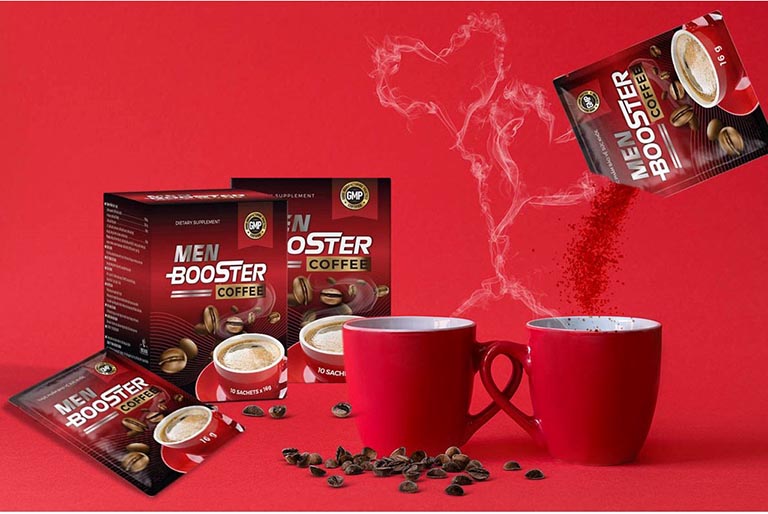 Men Booster Coffee là sản phẩm tăng sinh lý dùng cà phê đầu tiên trên thế giới