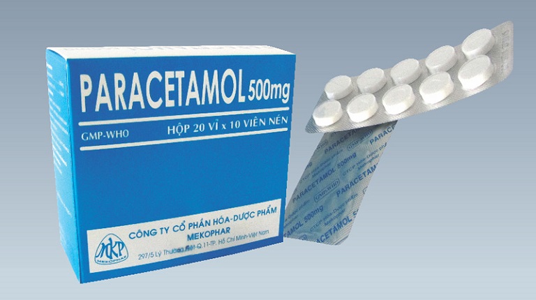 Thuốc giảm đau xương khớp Paracetamol 500mg