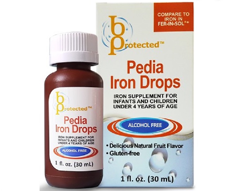 Pedia Iron Drops - Sản phẩm bổ máu cho trẻ em tốt nhất hiện nay