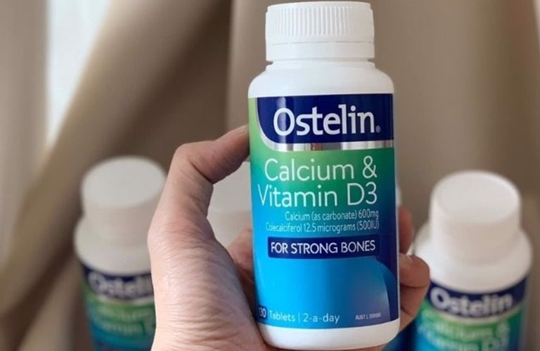 Nhắc đến thuốc canxi cho bà bầu 3 tháng cuối không thể bỏ qua Ostelin Calcium & Vitamin D3