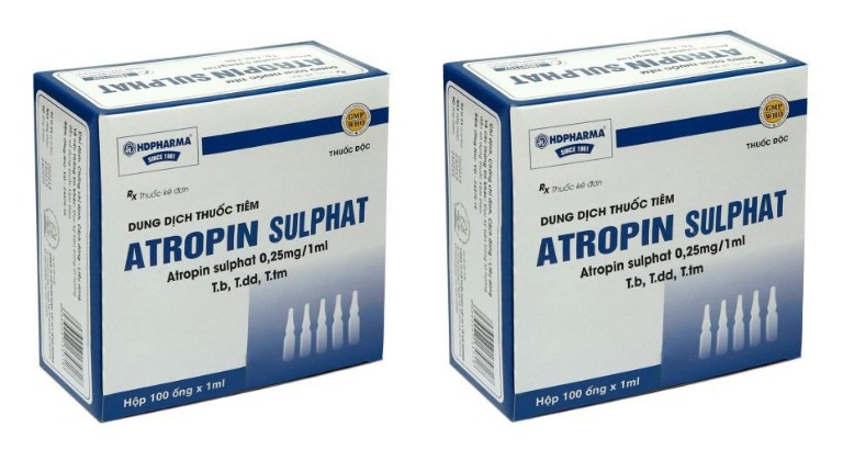 Thuốc giãn cơ trơn đường tiêu hóa Atropin