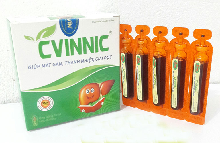 Cvinnic – Thực phẩm chức năng tiêu độc mát gan cho bé