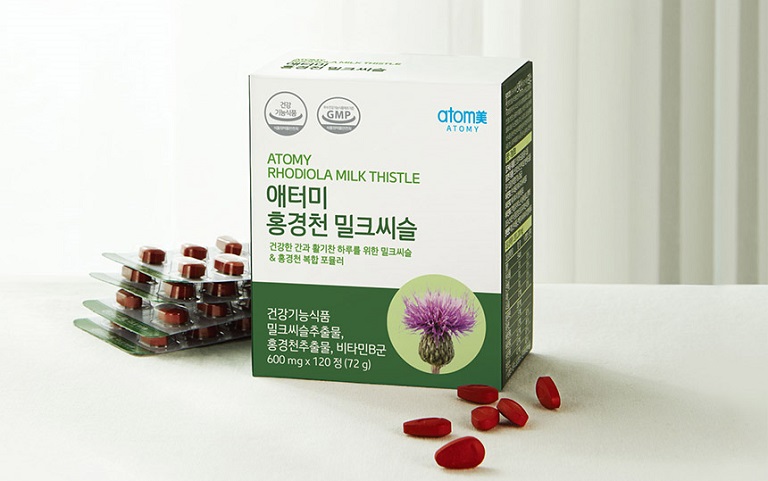 Viên uống mát gan Hàn Quốc Rhodiola Milk Thistle