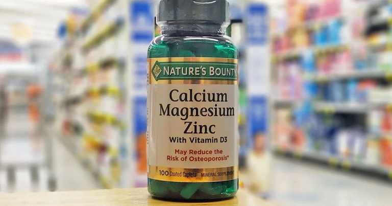 Nature’s Bounty Calcium Magnesium Zinc chất lượng cao