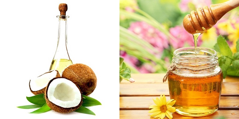 Công thức từ dầu dừa và mật ong giúp trị viêm da tiết bã