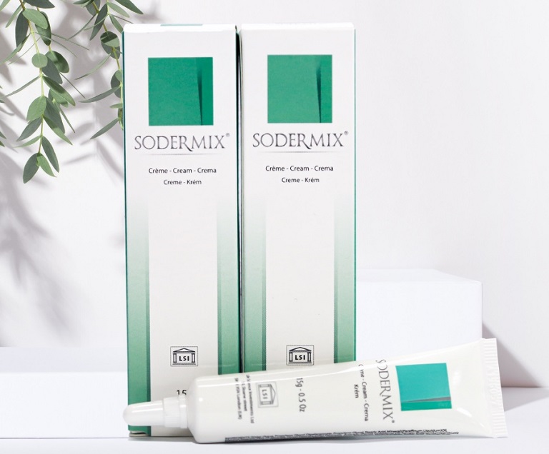 Thuốc bôi Sodermix là một loại kem trị tổ đỉa khá nổi tiếng do Pháp sản xuất