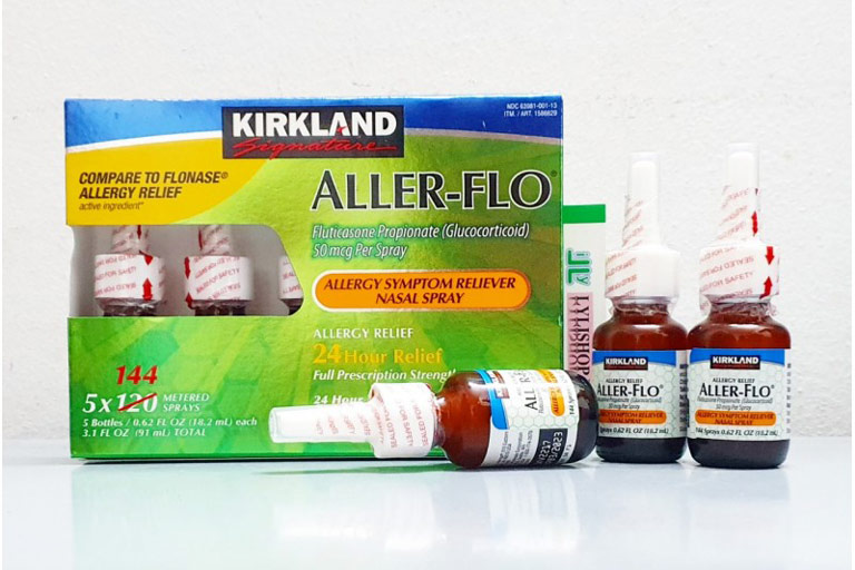 Kirkland Aller-Flo - loại thuốc điều trị viêm xoang của Mỹ được đánh gia giá cao