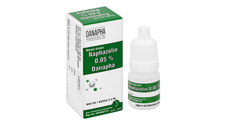 Thuốc nhỏ mũi Naphazolin 0.05%