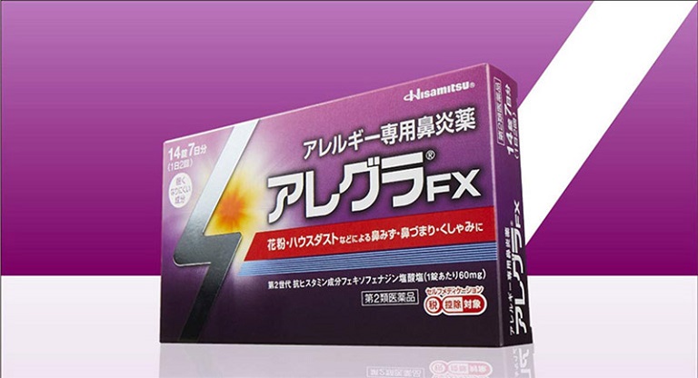 Thuốc uống viêm mũi dị ứng của Nhật Allegra FX Hisamitsu