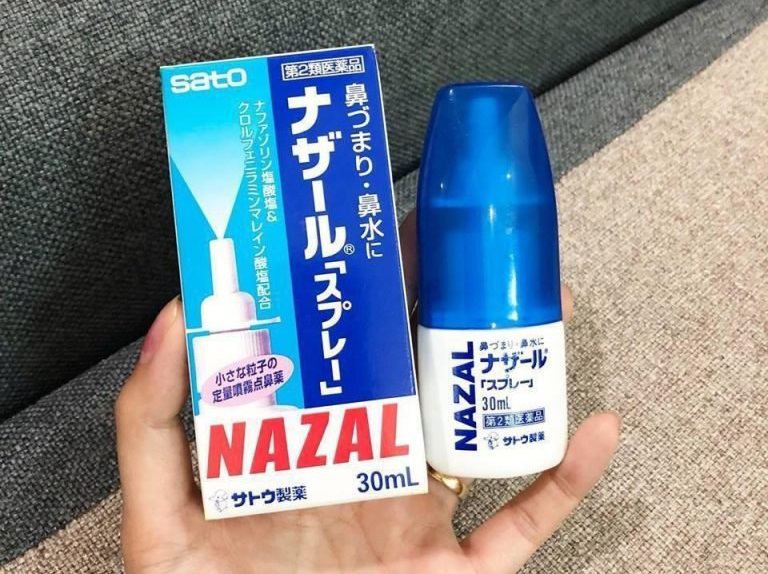 Thuốc xịt mũi Nazal dùng cho người bị viêm mũi dị ứng