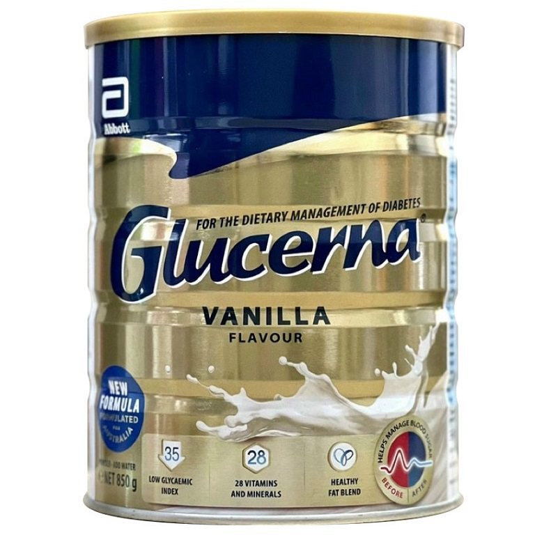 Sữa Abbott Glucerna cho người bị loãng xương và tiểu đường
