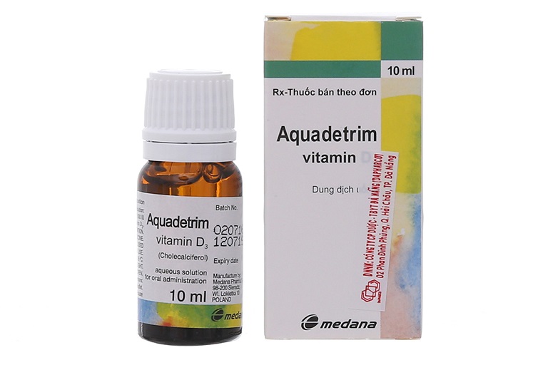 Thuốc Aquadetrim Vitamin D3