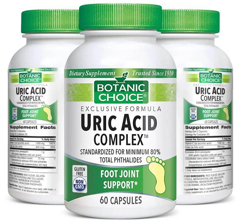 Viên uống điều trị bệnh gout Uric Acid Complex