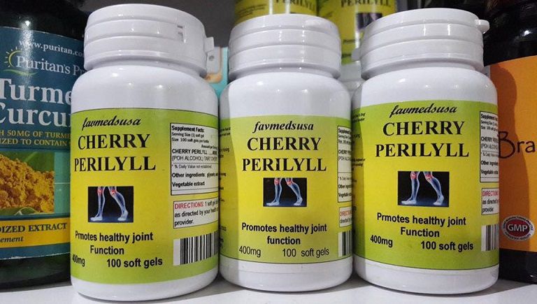 Viên uống điều trị bệnh gout của Mỹ Cherry Perillyl